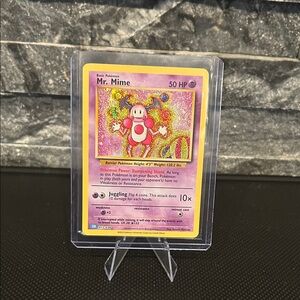 Pokémon Mr. Mime 013/034 Holo from Classic Blastoise Deck Collection (2023) M/NM